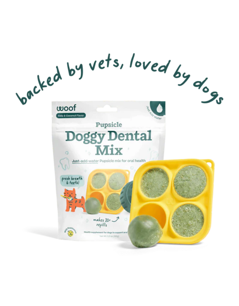Woof Pupsicle Doggy Dental Mix, 5.5oz