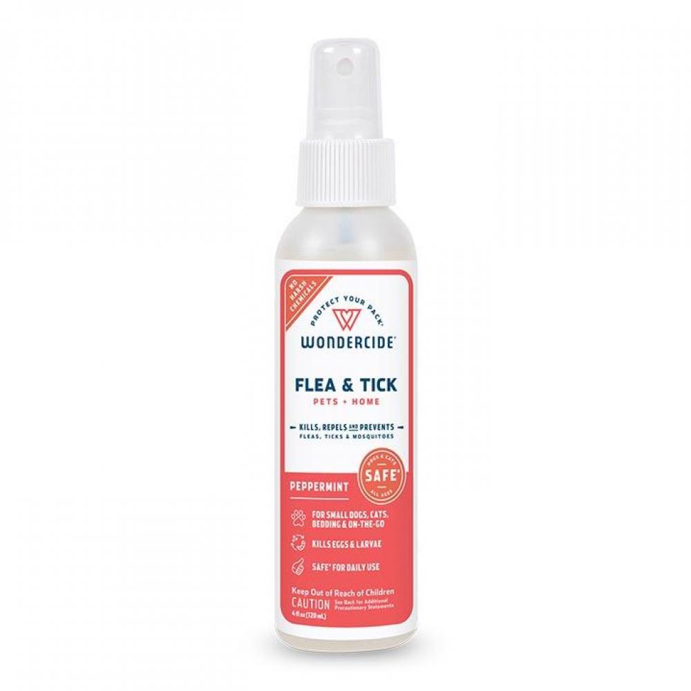 Wondercide Flea Tick & Mosquito Spray Peppermint, 4oz