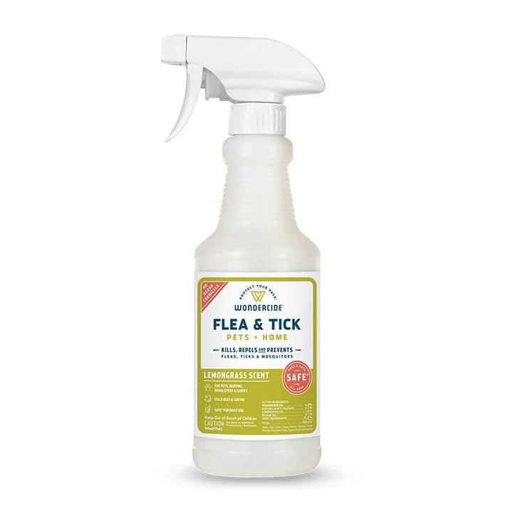 Wondercide Flea Tick Spray Lemon Grass, 16oz