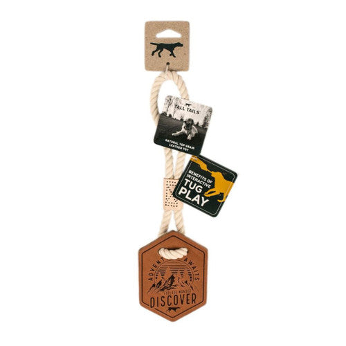 Tall Tails Leather Tug Adventure, 13"