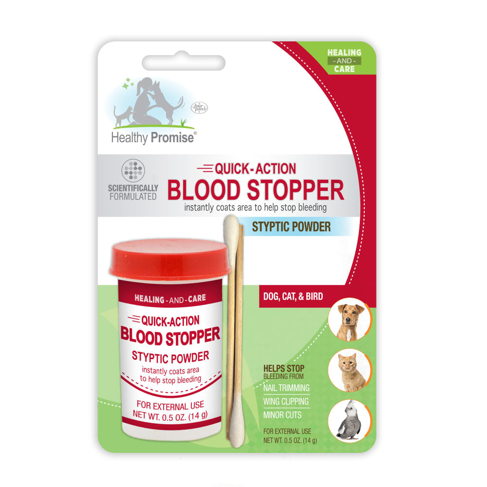 Four Paws Healing Remedies Quick Blood Stopper For Small Animals, .5oz
