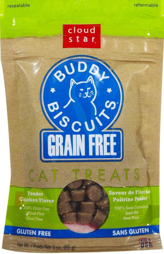 Buddy Biscuits Tender Chicken For Cats, 3oz