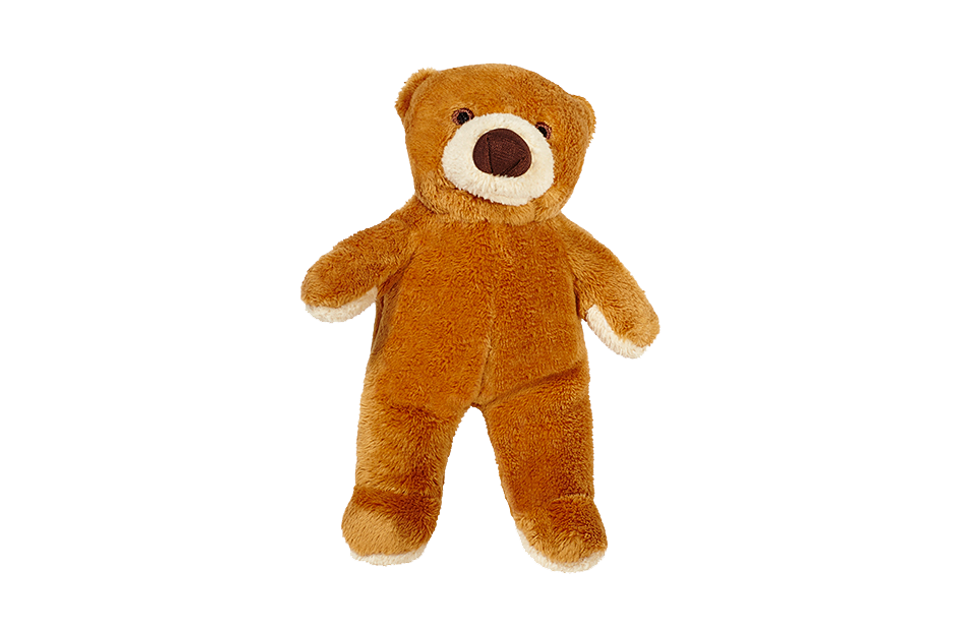 Fluff & Tuff Cubby Bear Dog Toy