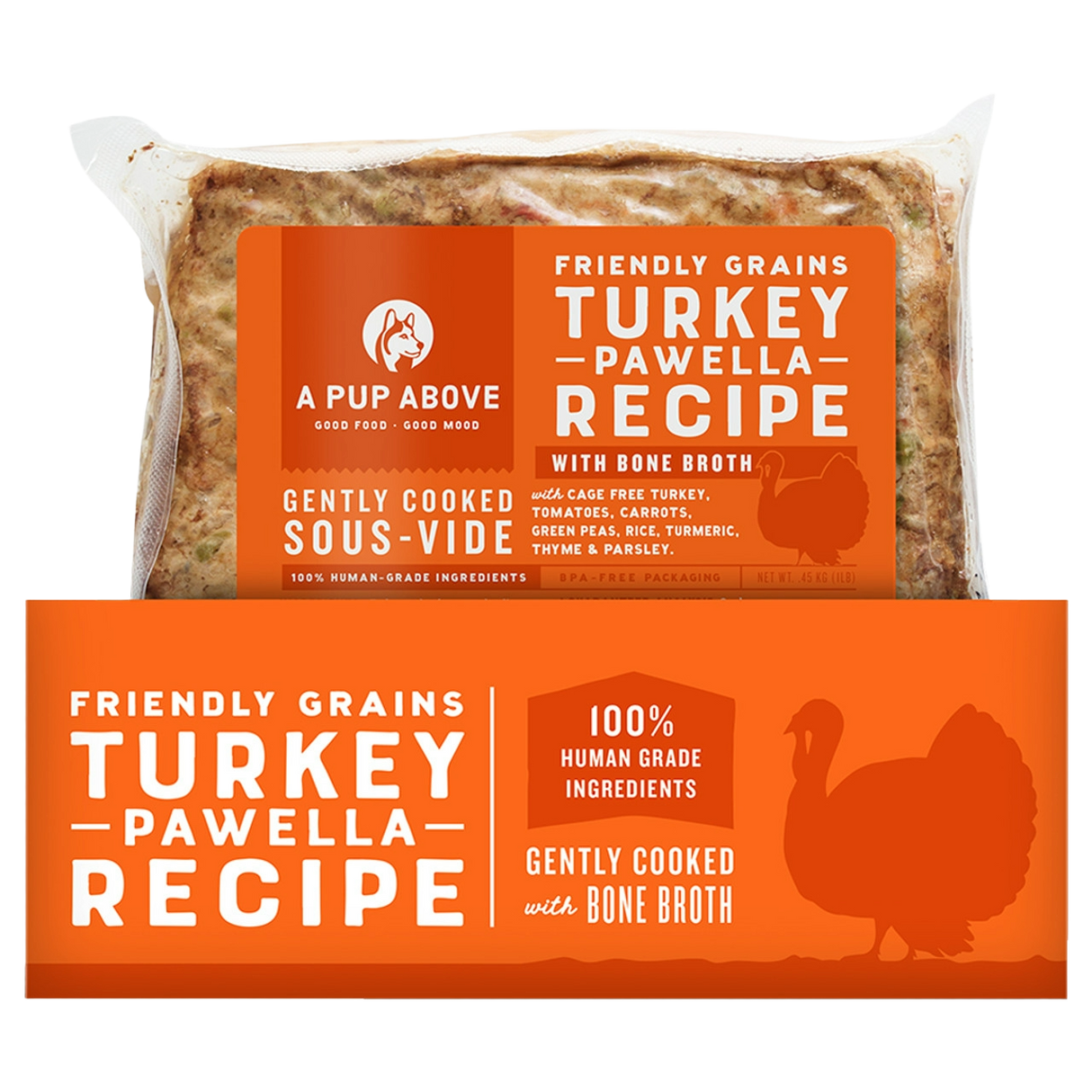 A Pup Above Frozen Turkey Pawella, 7lbs