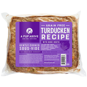 A Pup Above Frozen GF Turducken Recipe, 7lbs