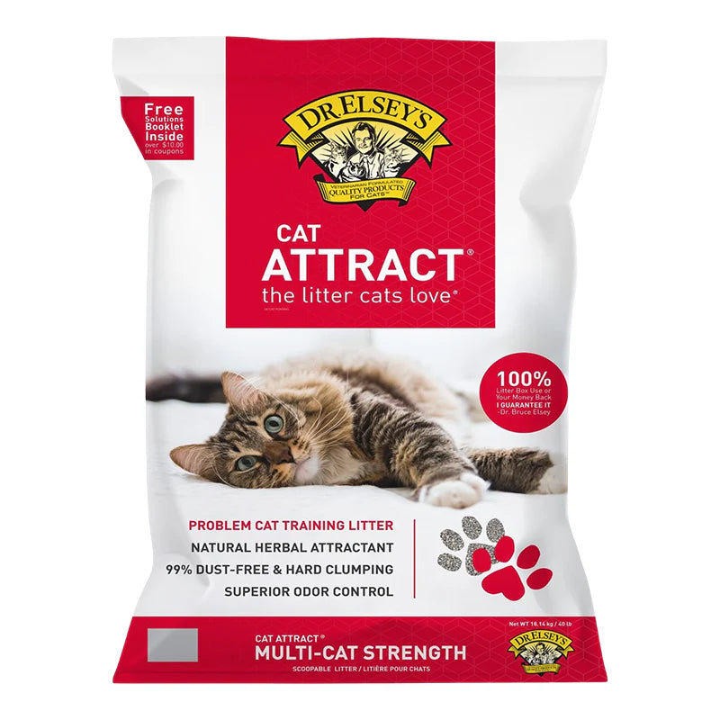 Dr. Elsey's Cat Attract Cat Litter, 40lbs