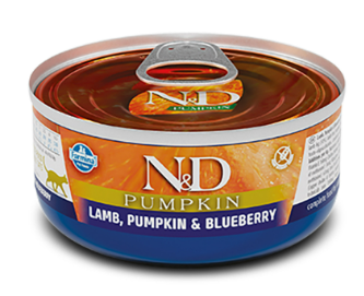 Farmina N&D GF Lamb, Pumpkin & Blueberry, 10oz