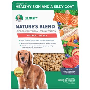 Dr. Marty Dog Freeze-Dried Nature's Blend Radiant Select, 80oz