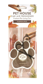 Pet House Car Air Freshener, Pumpkin Spice