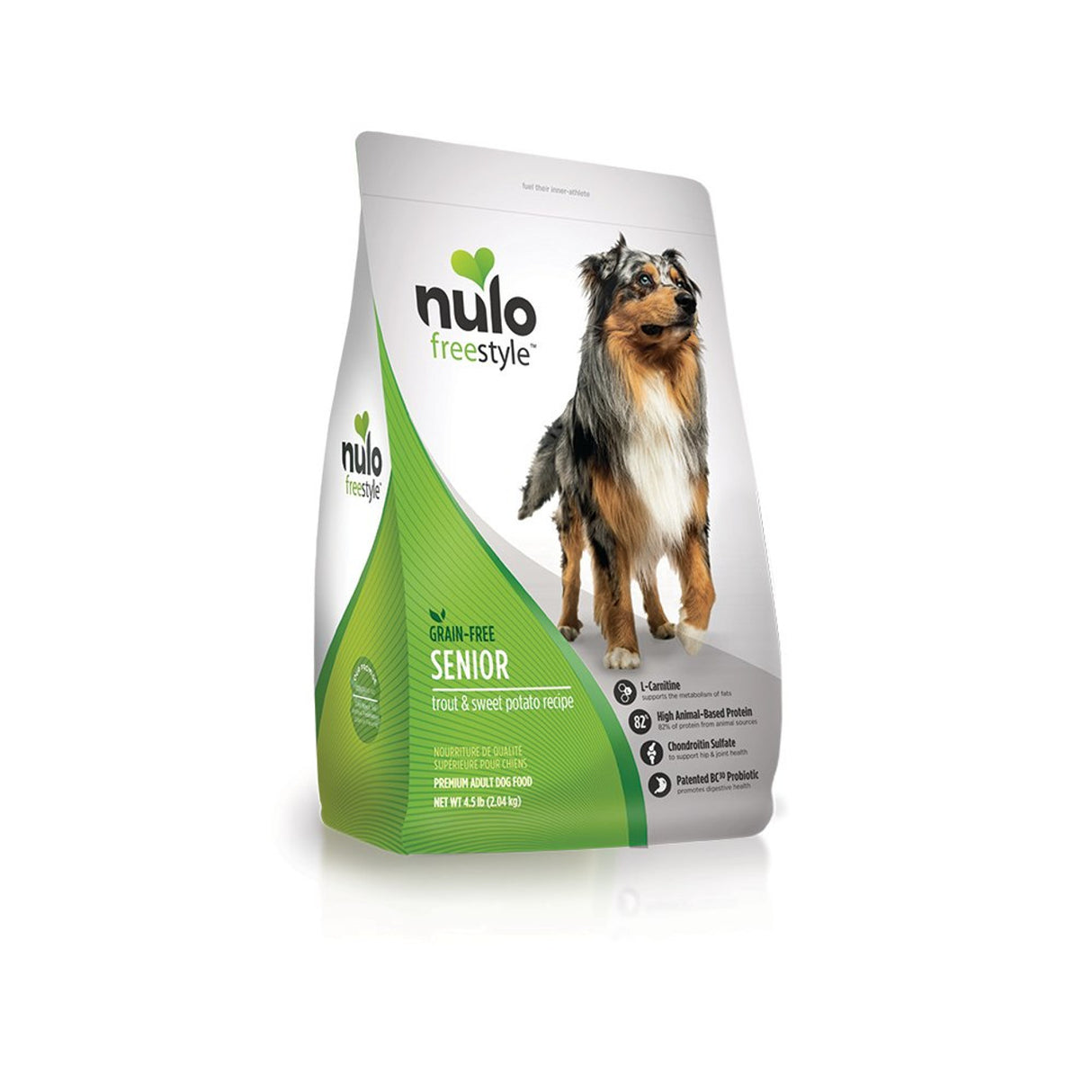 Nulo Dog FreeStyle Senior GF Trout & Sweet Potato, 4.5lbs
