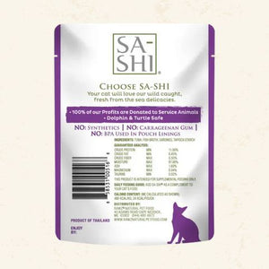 Rawz Sa-Shi Tuna & Sardine Cat Food Pouch, 1.75oz