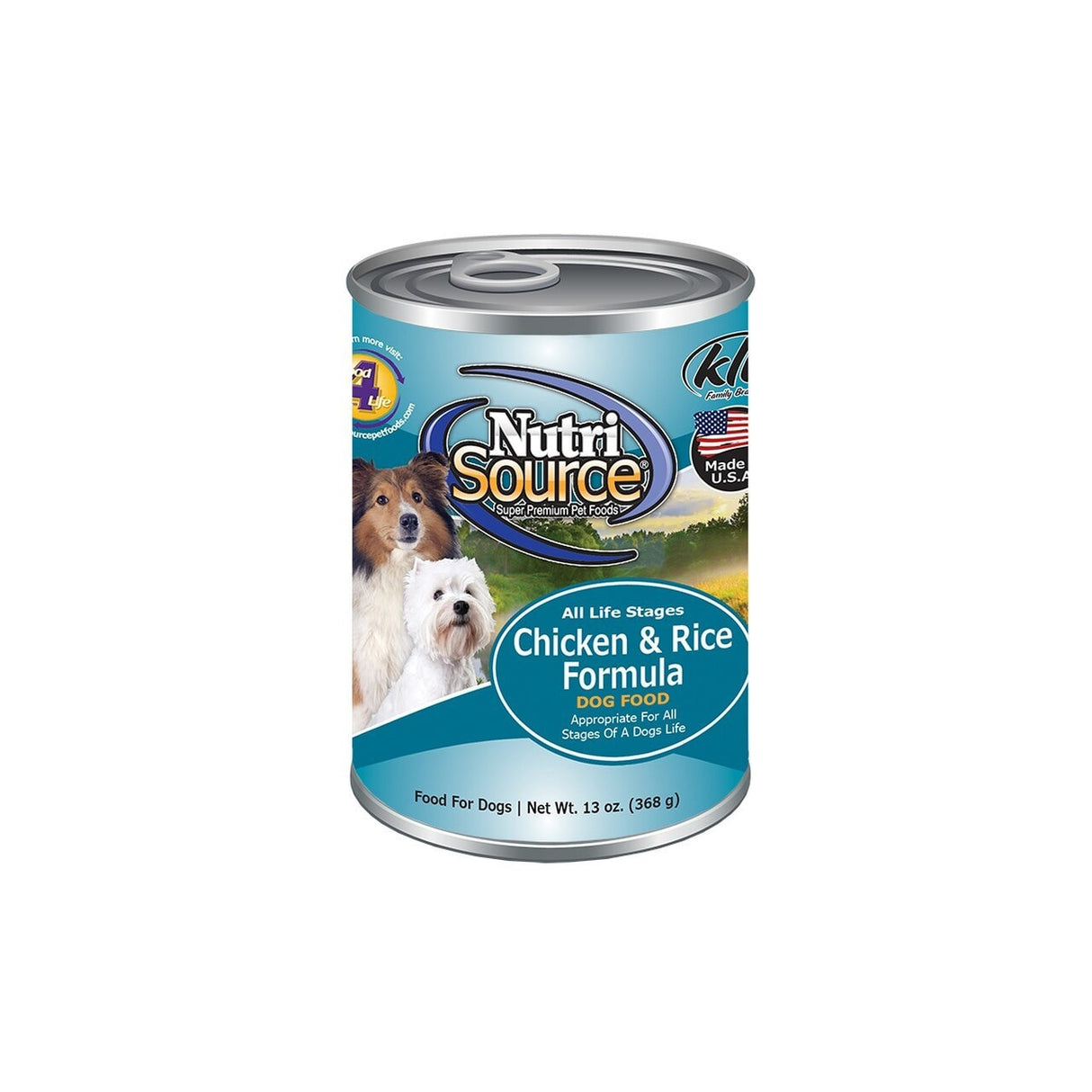 Nutrisource Chicken & Rice Formula, 13oz