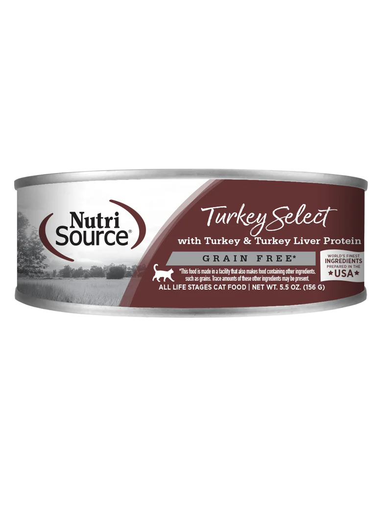 Nutrisource Turkey & Turkey Liver, 5.5oz