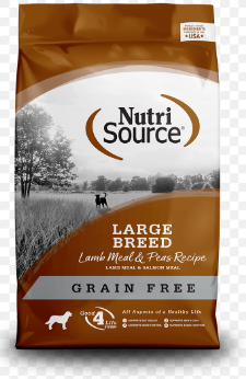 Nutrisource Large Breed Lamb Meal & Peas, 26lbs