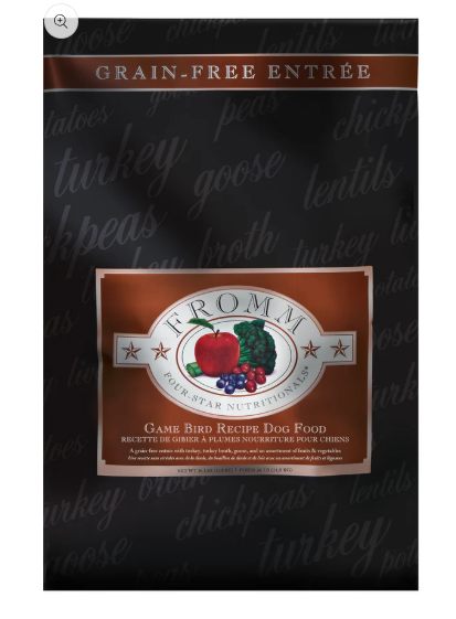 Fromm 4-Star GF Game Bird Recipe, 26lbs