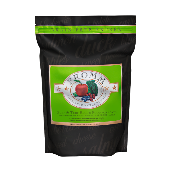 Fromm Surf & Turf Cat Food, 4lbs