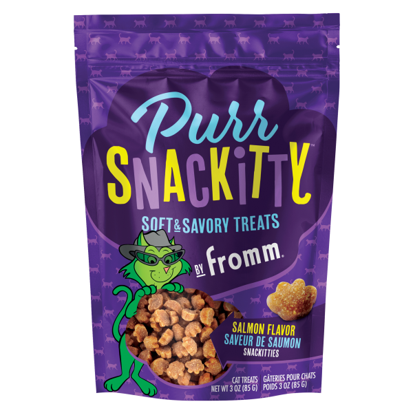 Fromm Purrsnackitty Salmon Treats, 3oz.