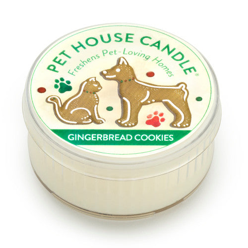 Pet House Holiday Gingerbread Candle, 1.5oz