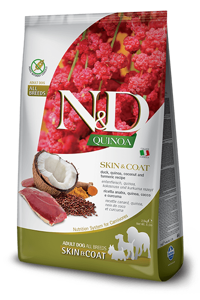 Farmina N&D Quinoa Skin & Coat Duck, 15.4lbs