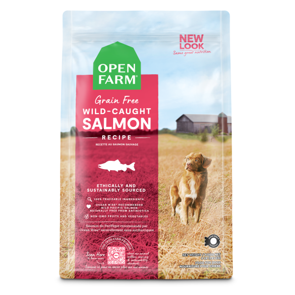 Open Farm Dog GF Wild Salmon, 22lbs