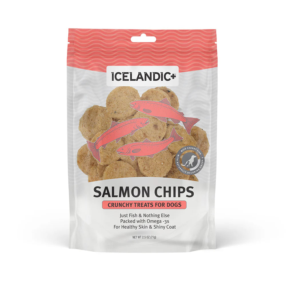 Icelandic+ Salmon Fish Chips, 2.5oz
