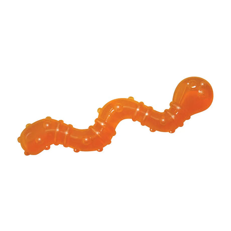 PetStages Orkakat Wiggle Worm Dental Catnip Cat Chew Toy