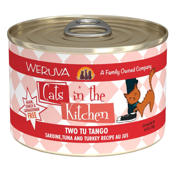 Weruva Cats In The Kitchen Two Tu Tango, 6oz