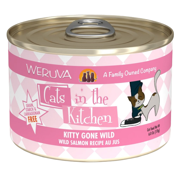 Weruva Cats In The Kitchen Kitty Gone Wild, 6oz