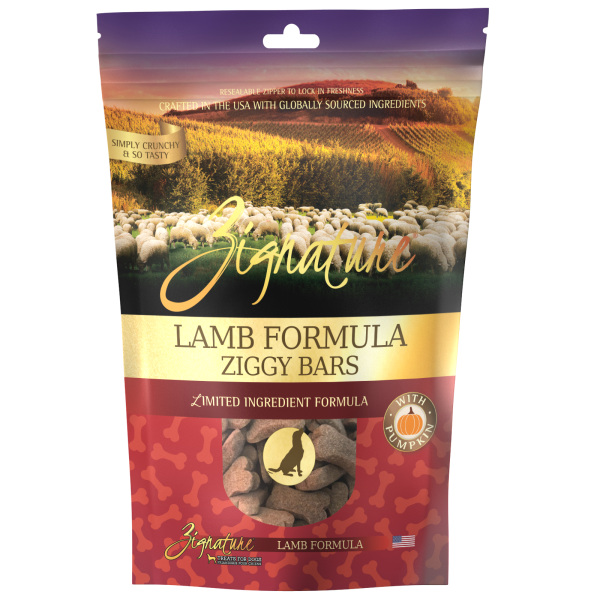 Zignature Dog GF Ziggy Bar Lamb Formula, 12oz