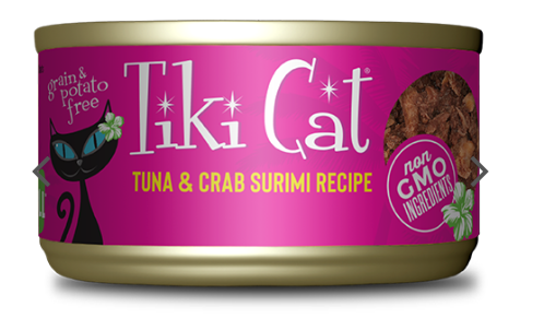Tiki Cat Lanai Grill Tuna & Crab, 2.8oz