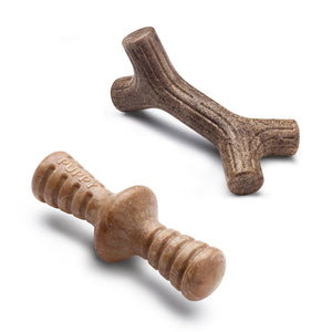 Benebone Puppy Maplestick & Zaggler Bacon, 2pk