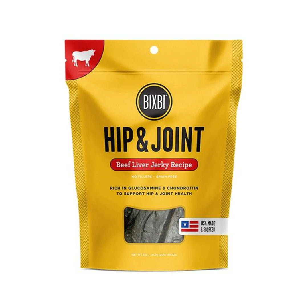 Bixbi Hip & Joint Beef Liver Jerky, 5oz