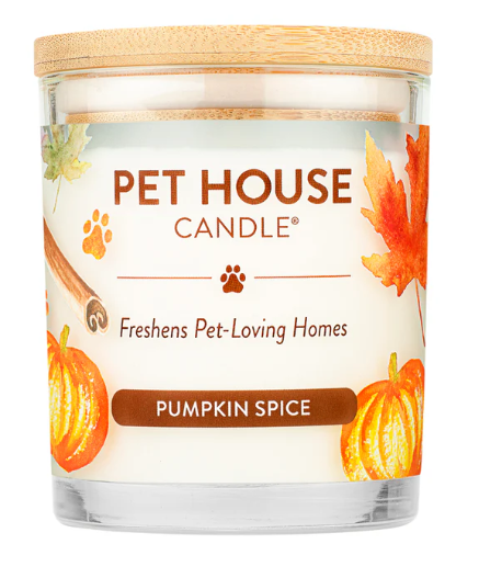 Pet House Pumpkin Spice Candle, 9oz