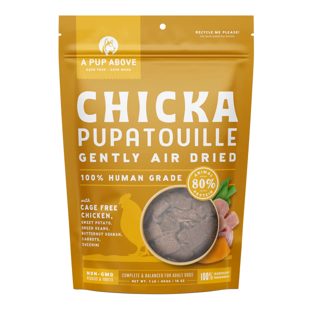 A Pup Above Chicken Air Dried