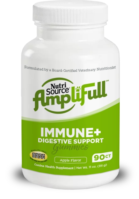 Nutrisource Amplifull Immune+Digestive Dog Gummies, 11oz
