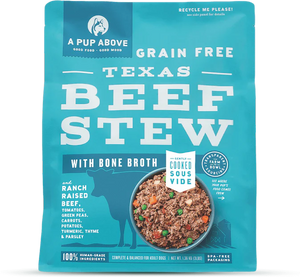 A Pup Above Texas Beef Stew, 12lbs