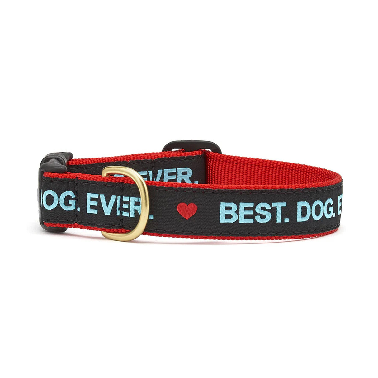 Up Country Best.Dog.Ever Collar Wide, Med