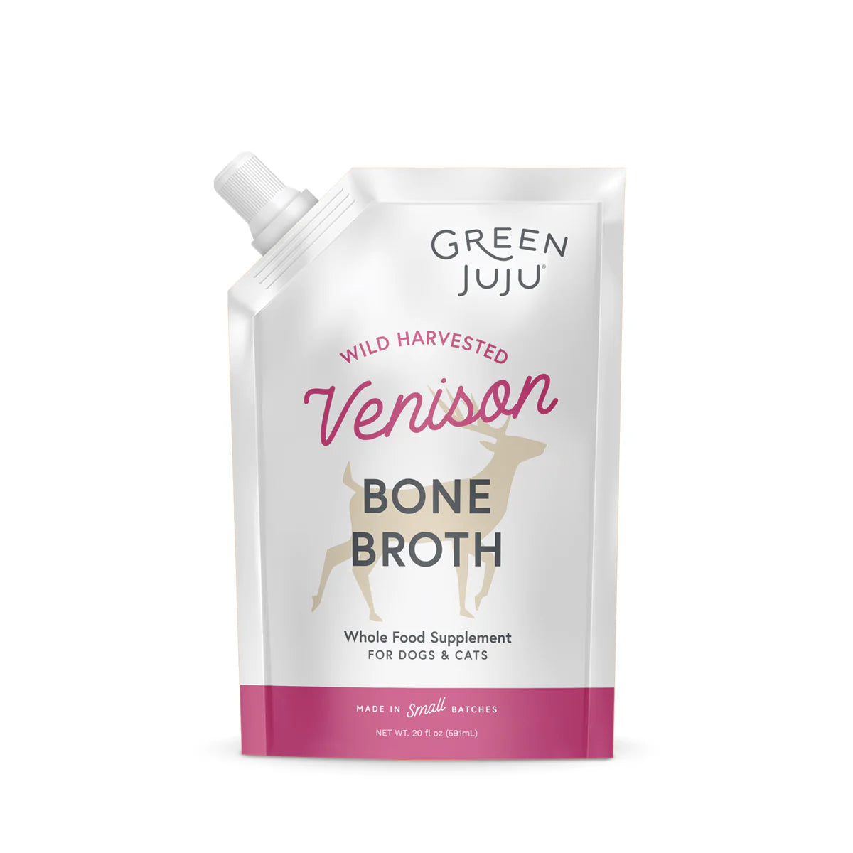 Green JuJu Venison Bone Broth, 20oz