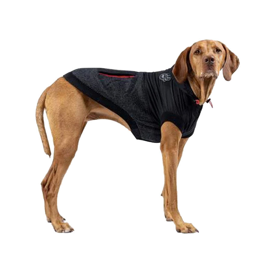 Canada Pooch Black Reflective Hybrid Jacket