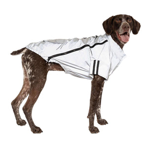 Canada Pooch Dog Reflective Anorak Gray