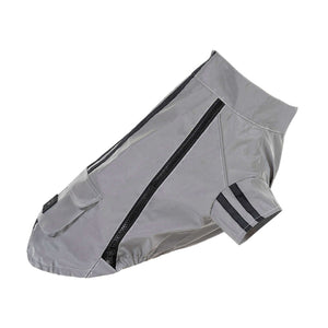 Canada Pooch Dog Reflective Anorak Gray