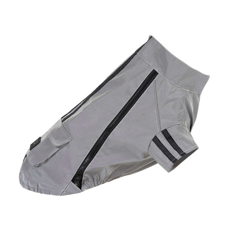 Canada Pooch Dog Reflective Anorak Gray