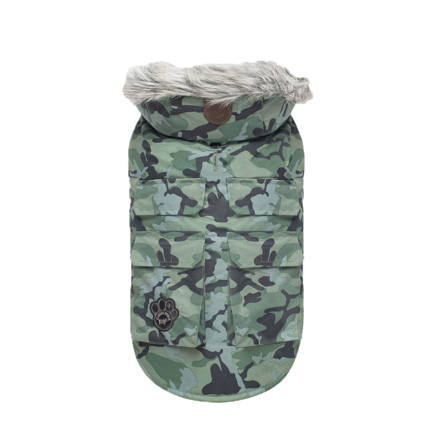 Canada Pooch Everest Explorer Green Camo