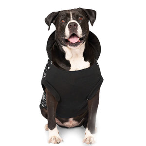Canada Pooch Glow in the Dark with Black Splatter Prism Puffer