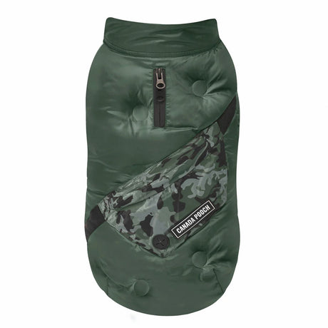 Canada Pooch Green Camo Commuter Vest