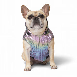 Canada Pooch Iridescent Shiny Puffer Vest