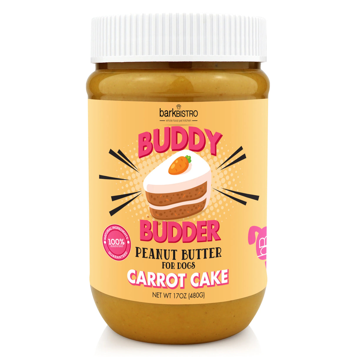 Bark Bistro Buddy Butter Carrot Cake 17oz