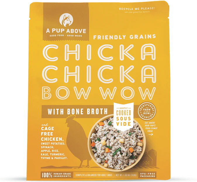 A Pup Above Frozen Chicka Bow Wow, 7lbs