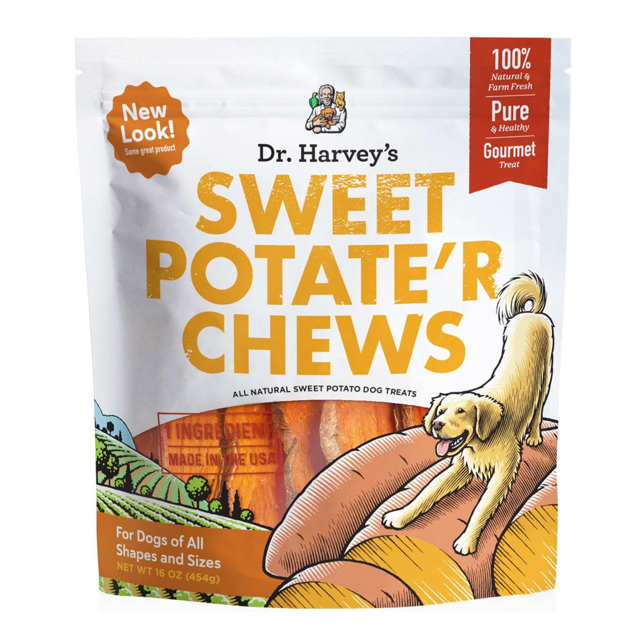 Dr Harveys Sweet Potater Chews, 16oz