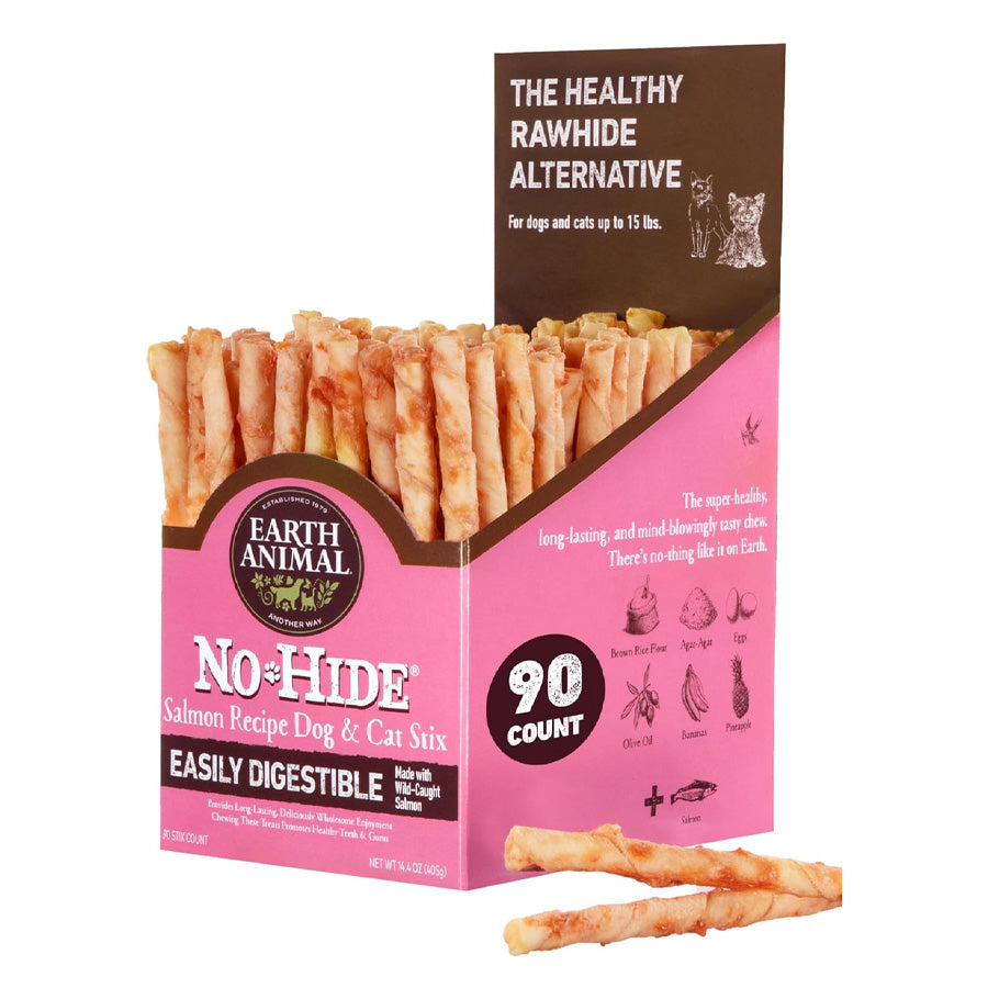 Earth Animal No Hide Salmon Stix, Bulk [90]